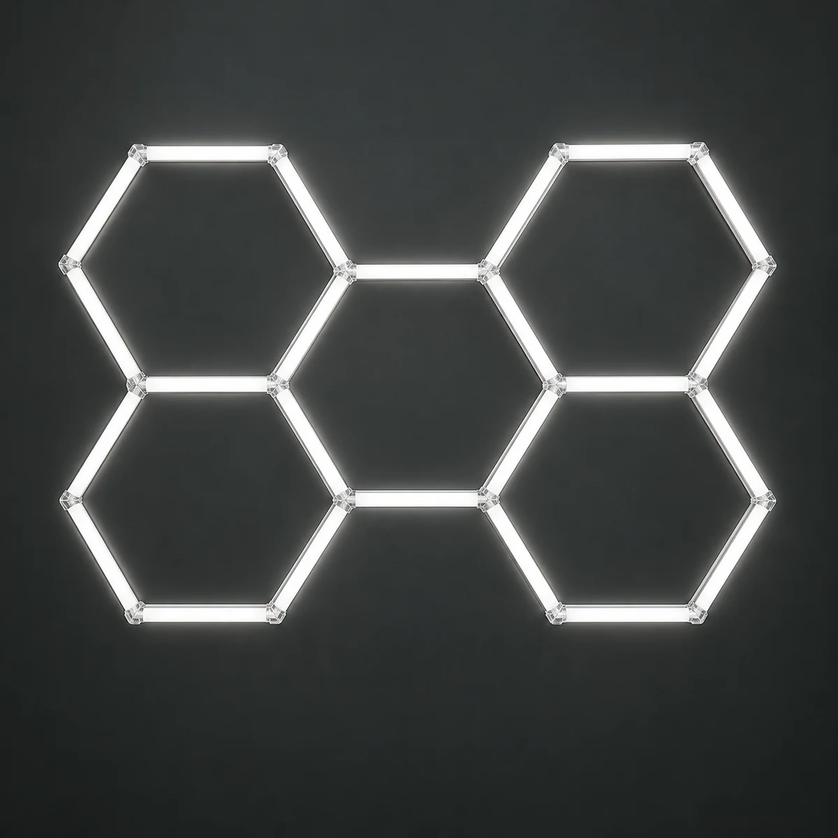 Prévia ilustrativa da Hexora com luz fria